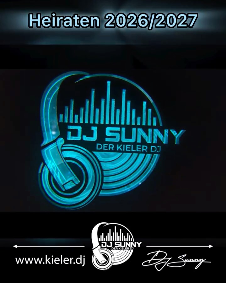 Sunny nachgefragt: Heiraten 2026/2027 ?
Es gibt bei mir noch freie Termine für 2026 und auch 2027. Also wenn ihr heiraten wollt und noch ein DJ braucht, bitte meldet euch gerne bei mir. Dann schauen wir gemeinsam mal, ob euer Wunschtermin bei mir noch frei ist. Wenn der Termin passt und es passt, dann passt es!!!
.
Sunny Times - Euer DJ Sunny 
.
.
P.S.: ihr plant eure Feier? Lasst uns doch mal unverbindlich drüber sprechen!
.
.
.
.
.
.
.
.
.
#djsunny #djsunnykiel #hochzeit #kiel #kielerdj #kielerleben #kielerförde #hochzeitsdj #eventdj #hochzeit2026 #hochzeit2027 #hochzeit #rendsburg #neumünster #eckernförde #plön #badsegeberg #heiraten #feiern #geburtstagsfeier #eventdj #sunny #wedding #weddingdj #musikfacharbeiter #sunnytimes #ballroom #ballroomdj #standardtanzen #latein @sag_ja_nms