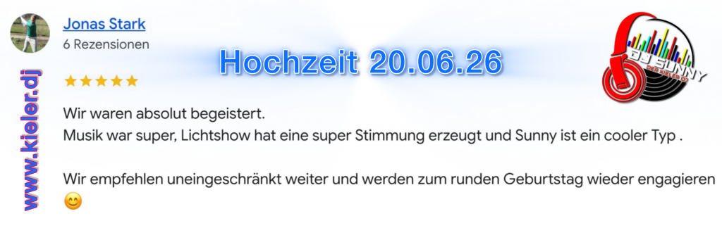 DJ Sunny Bewertungen